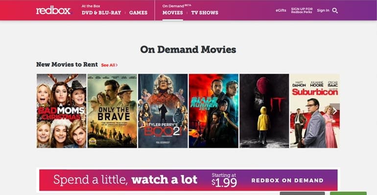 redbox on demand